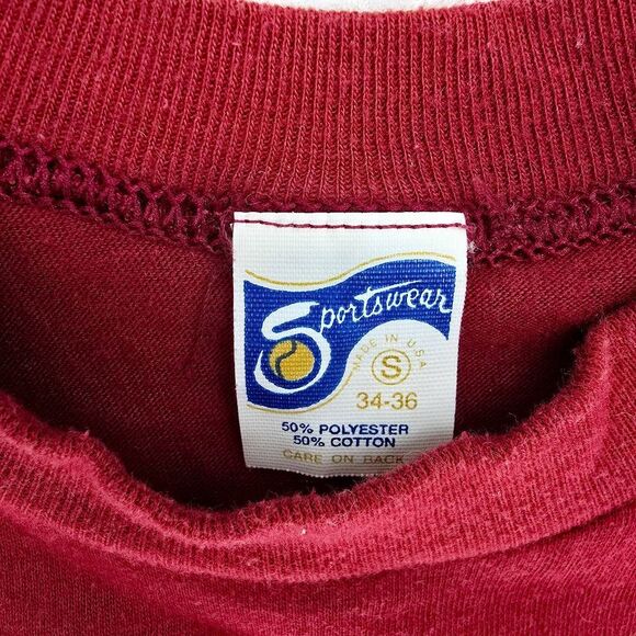Vintage Sturgis 1984 Women’s Single Stitch Tee Red XS/S - Picture 5 of 7